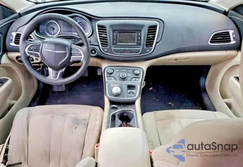 2015 Chrysler 200 Limited из США, поврежденный, VIN 1C3CCCAB2FN532503